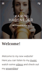 Mobile Screenshot of karinhageneder.com
